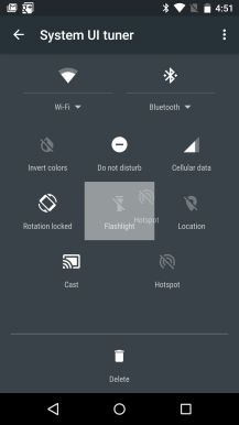 Fotografía - [Android M Feature Spotlight] Système UI Tuner vous permet de personnaliser les tuiles Quick Settings